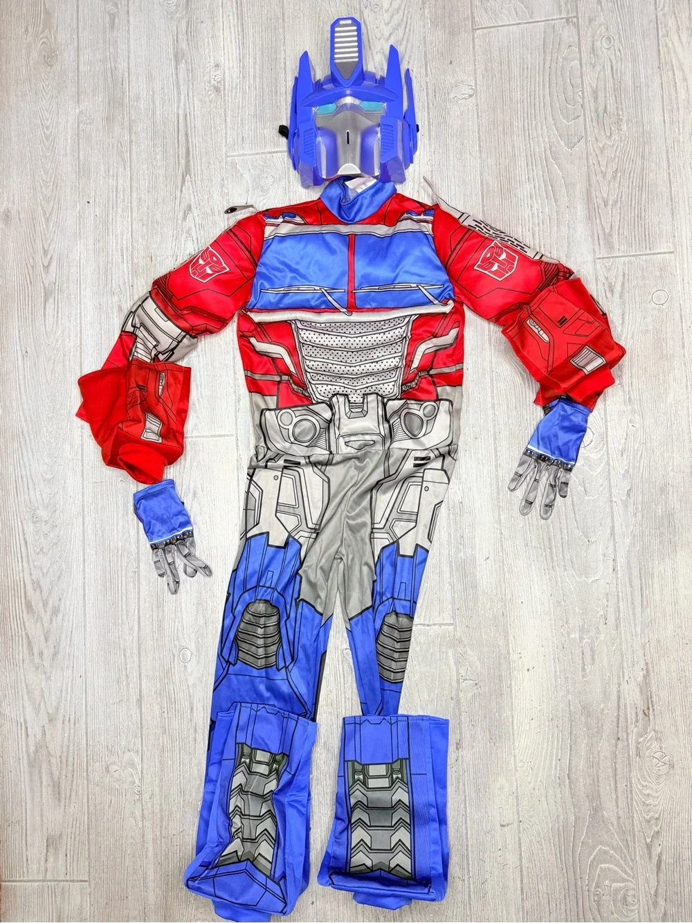 Transformer Optimus prime deluxe Halloween costume cosplay dress up 4-6